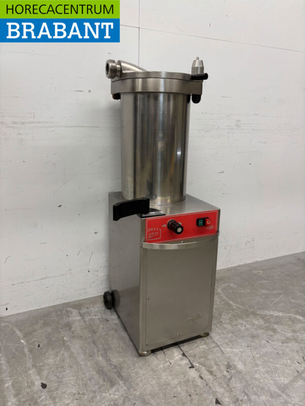 Stainless steel PSV Villa 25Fill can stopper sausage filler 25 ltr 400V Butchery Catering - Image 3