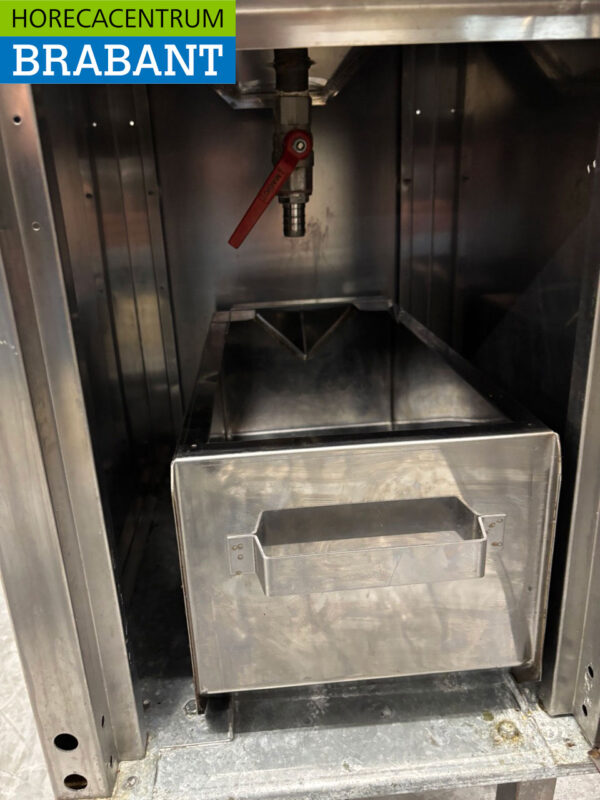 Stainless steel deep fryer 12 liters 400V Horeca - Image 7