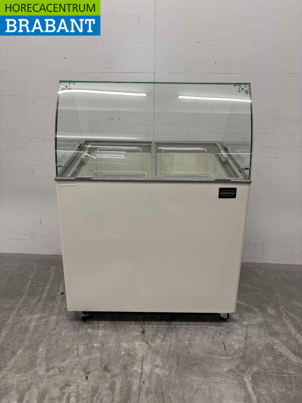 Mobile Combisteel Corsica Scoop ice cream display case 6 trays 230V Horeca