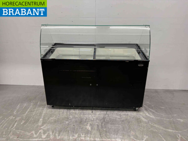 Mobile Combisteel Tenerife Scoop ice cream display case 10 trays 230V Horeca