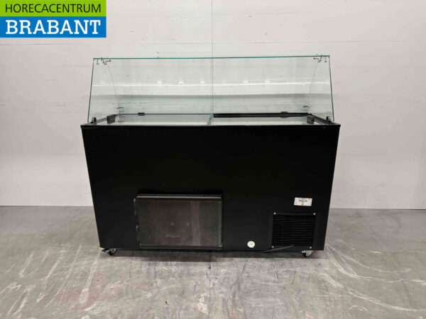 Mobile Combisteel Tenerife Scoop ice cream display case 10 trays 230V Horeca - Image 4