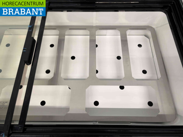 Mobile Combisteel Tenerife Scoop ice cream display case 10 trays 230V Horeca - Image 5