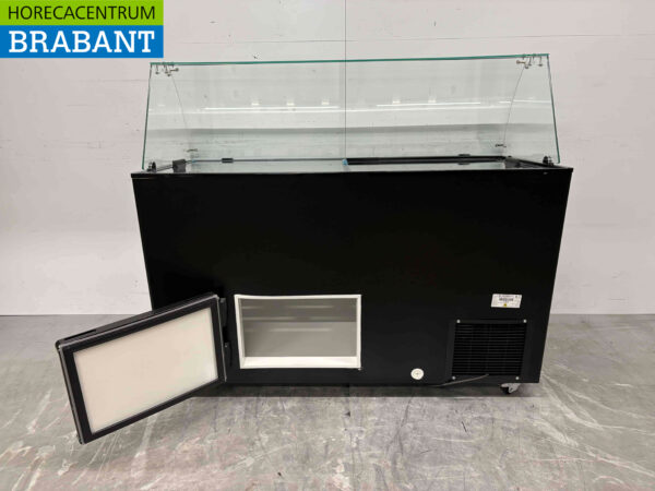 Mobile Combisteel Tenerife Scoop ice cream display case 10 trays 230V Horeca - Image 6