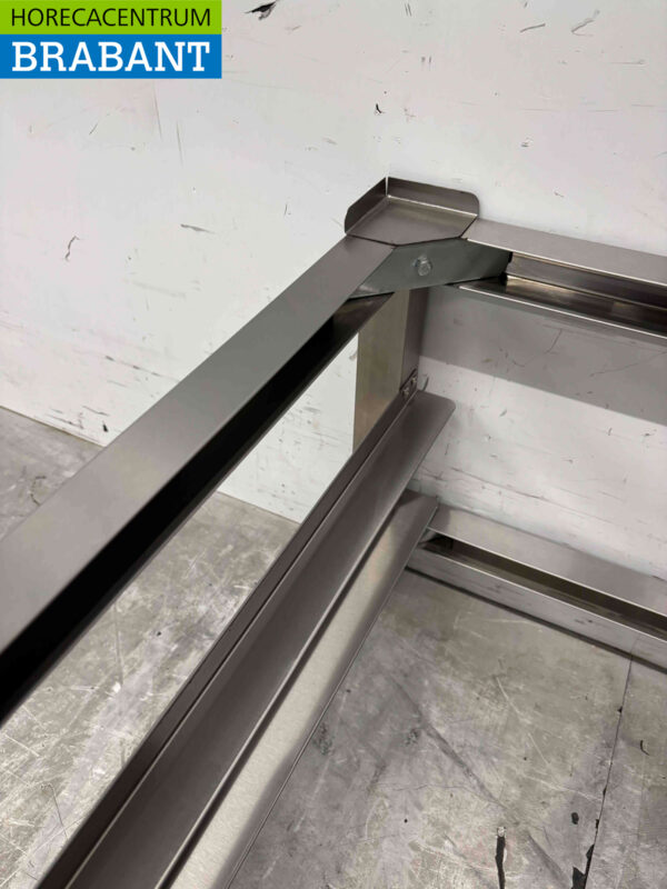 Stainless steel undercarriage for dishwasher Premium-line 61 x 61 x 40 cm Catering (kopie) - Image 4