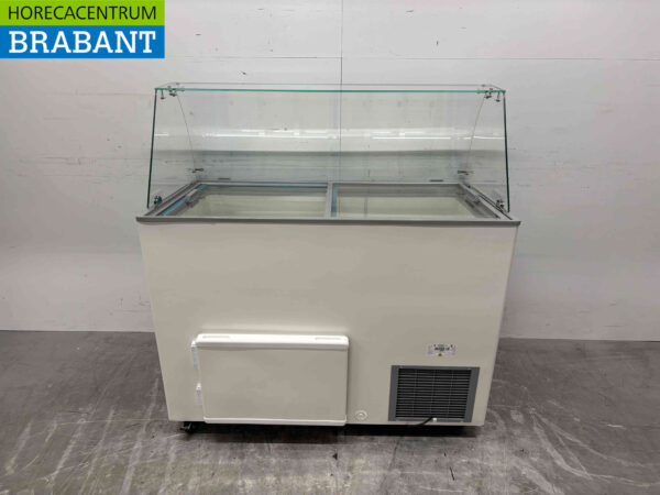 Mobile Combisteel Java Scoop ice cream display case 8 trays 230V Horeca - Image 4