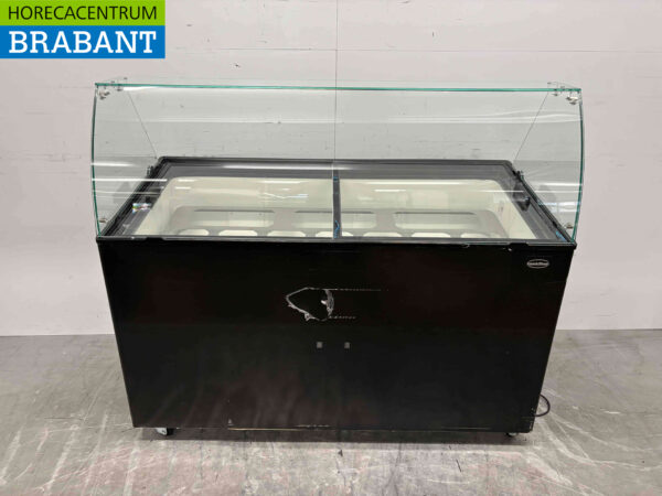 Mobile Combisteel Tenerife Scoop ice cream display case 10 trays 230V Horeca (kopie)