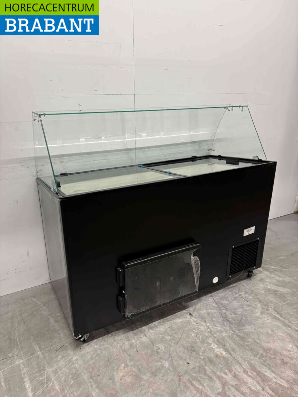 Mobile Combisteel Tenerife Scoop ice cream display case 10 trays 230V Horeca (kopie) - Image 5