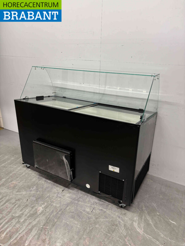 Mobile Combisteel Tenerife Scoop ice cream display case 10 trays 230V Horeca (kopie) - Image 6