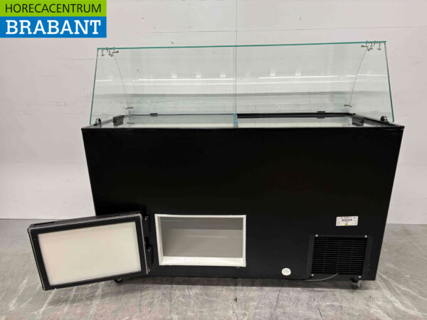 Mobile Combisteel Tenerife Scoop ice cream display case 10 trays 230V Horeca (kopie) - Image 7