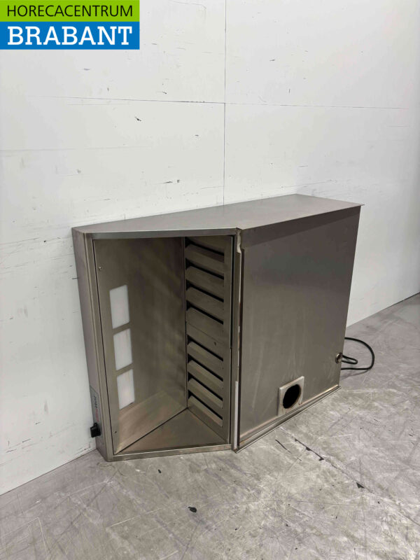 Stainless steel ItalForni Extractor Hood Vapor hood for pizza oven 147.5 x 153 cm Horeca (kopie)