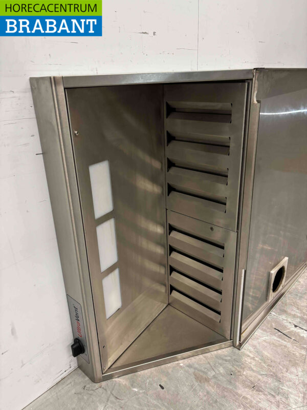 Stainless steel ItalForni Extractor Hood Vapor hood for pizza oven 147.5 x 153 cm Horeca (kopie) - Image 3