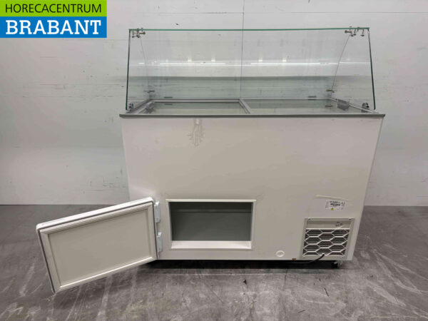 Mobile Combisteel Java Scoop ice cream display case 8 trays 230V Horeca - Image 5