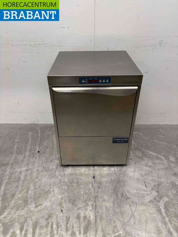 Stainless steel Metos Lux 60 EL Dishwasher Front Loader 400V Catering