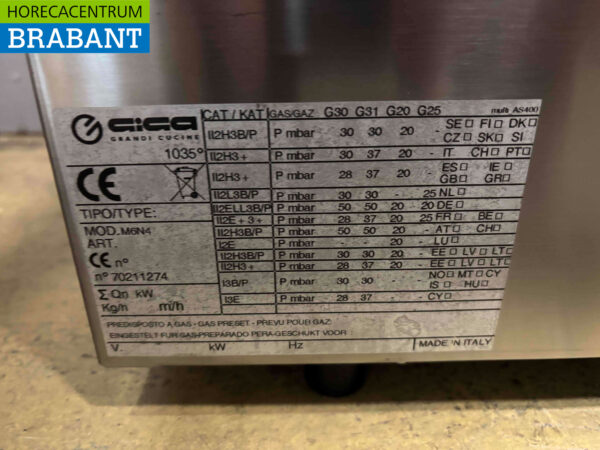 Stainless steel Giga Work Unit Neutral unit 40 x 60 x 30 cm Hospitality - Image 4