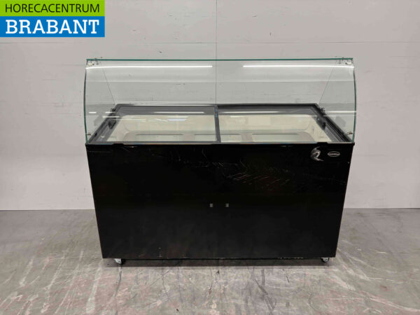 Mobile Combisteel Tenerife Scoop ice cream display case 10 trays 230V Horeca