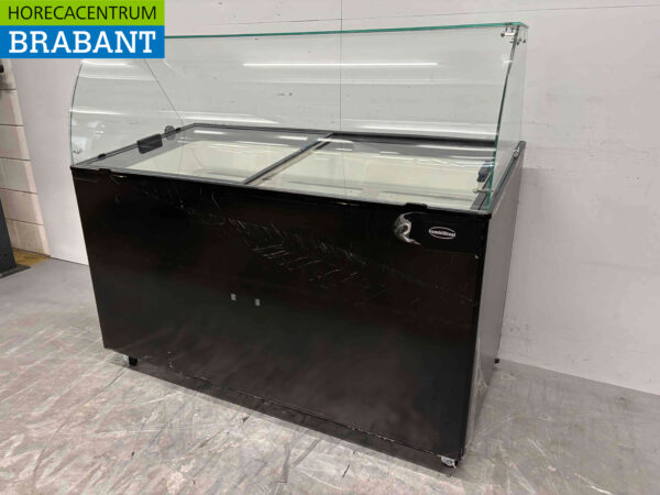 Mobile Combisteel Tenerife Scoop ice cream display case 10 trays 230V Horeca - Image 2