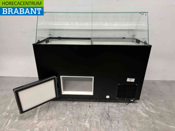 Mobile Combisteel Tenerife Scoop ice cream display case 10 trays 230V Horeca - Image 6