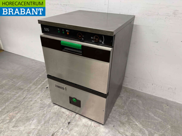 Stainless steel Zanussi 520 Dishwasher Dishwasher Front Loader 230V Catering - Image 3