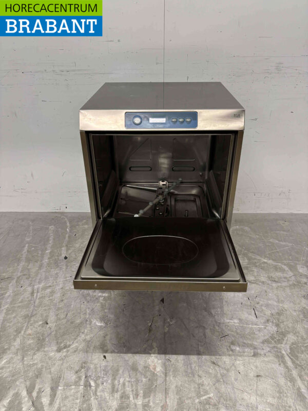 Stainless steel Rhima Optima 500 Dishwasher with waste pump 400V Catering - Image 4