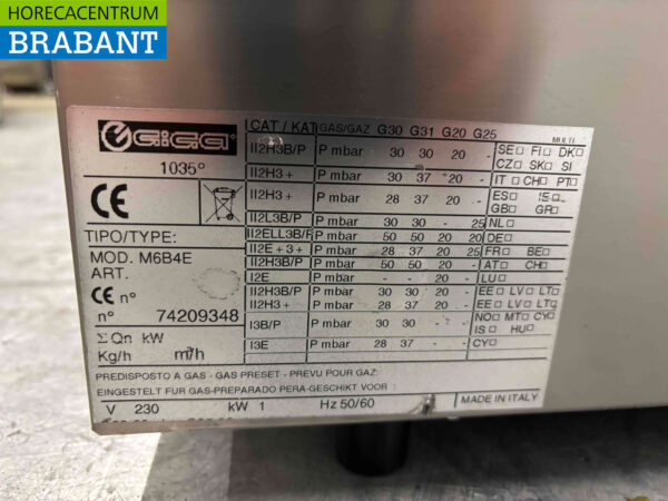Stainless steel Giga Bain marie 1/1 gastronorm 230V Horeca - Image 4