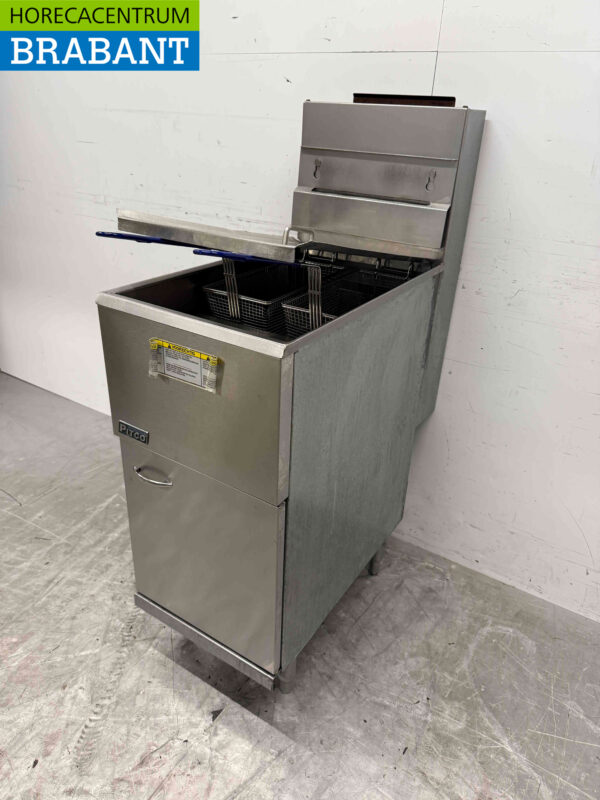 Stainless steel Pitco 35C Deep fryer fryer 18 liters Natural gas GAS Catering (kopie) - Image 2