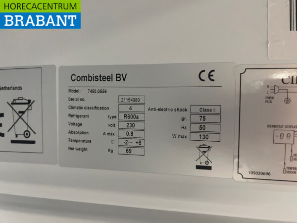 Combisteel Refrigerator Cooling 350 liters 230V Horeca - Image 5