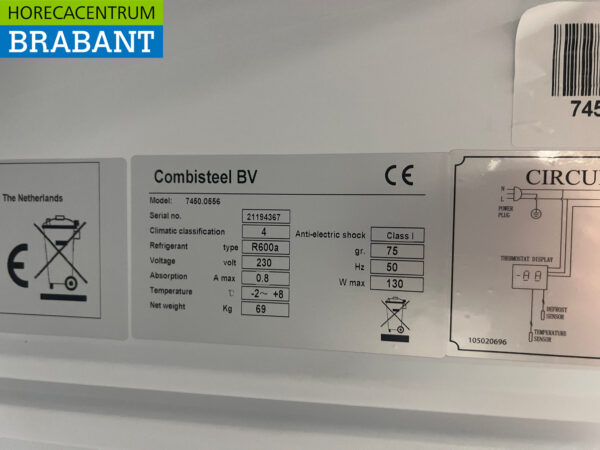 Combisteel Refrigerator Cooling 350 liters 230V Horeca - Image 5