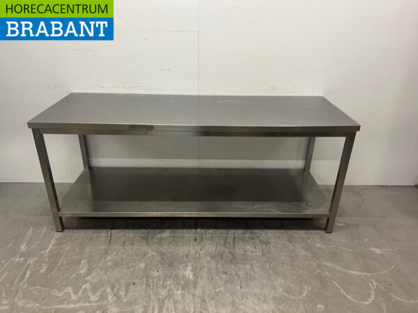 Stainless Steel Work Table 200 x 70 x 83.5 cm Catering