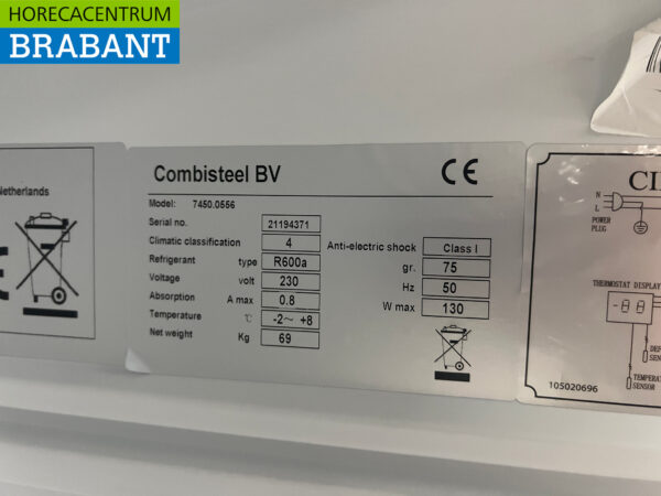 Combisteel Refrigerator Cooling 350 liters 230V Horeca - Image 5