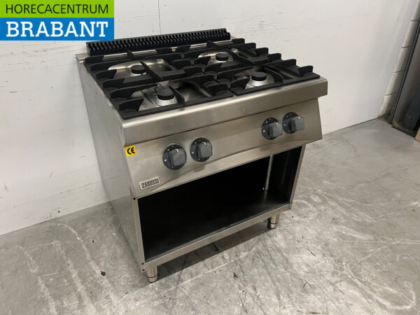 Stainless steel Zanussi 4 burner stove Natural gas Catering - Image 3