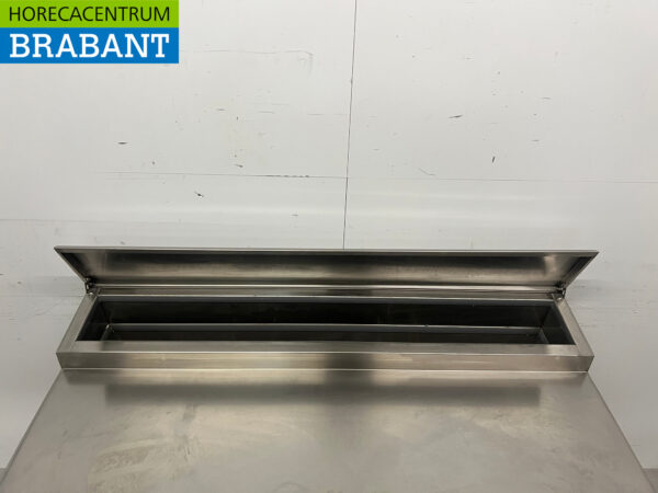 Stainless steel Amitek Saladette Refrigerated Workbench 8 x 1/6 GN 230V Horeca - Image 4