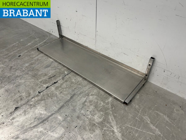 Stainless steel Wall Shelf 101.5 x 30.5 cm Horeca - Image 2
