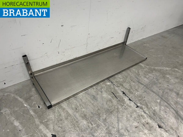 Stainless steel Wall Shelf 101.5 x 30.5 cm Horeca - Image 3