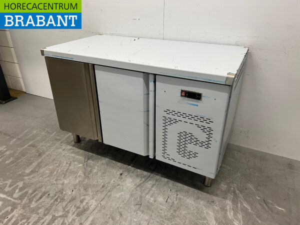 Stainless steel Asber Refrigerated Workbench 2 doors 134,2 cm 230V Horeca - Image 2