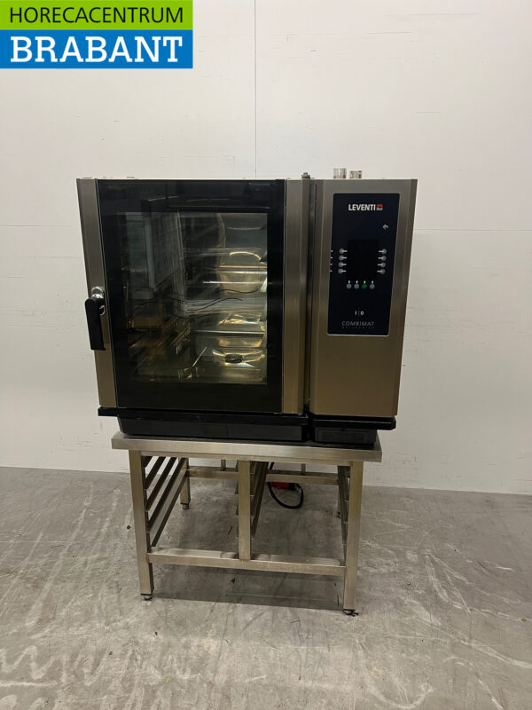 Stainless steel Leventi Combisteamer 6 x 60/40 cm 400V Horeca