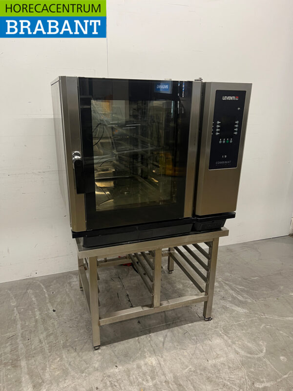 Stainless steel Leventi Combisteamer 6 x 60/40 cm 400V Horeca - Image 3