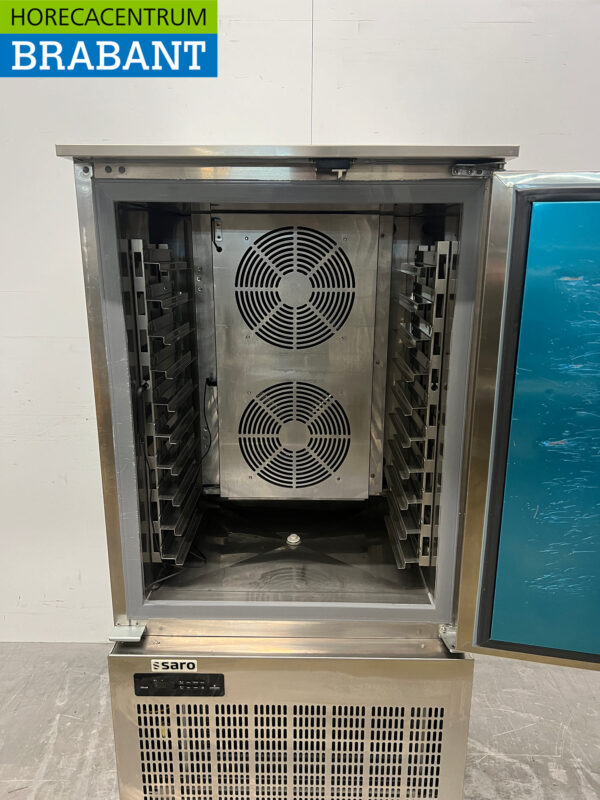 Stainless steel Saro Shock cooler Blastchiller Blastfreezer 10 x 1/1 GN or 60 x 40 cm 230V Horeca - Image 4