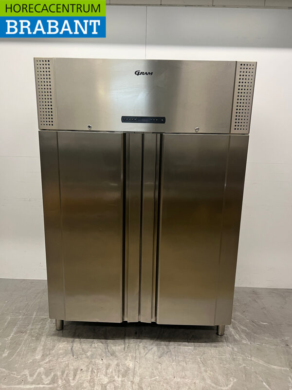 Stainless steel Gram Double door Refrigerator 1270 liters 230V Catering