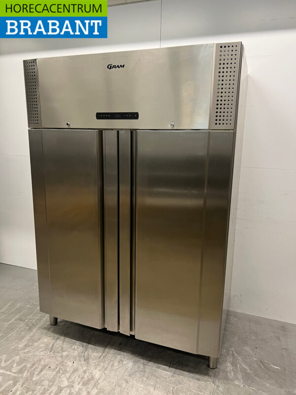 Stainless steel Gram Double door Refrigerator 1270 liters 230V Catering - Image 2