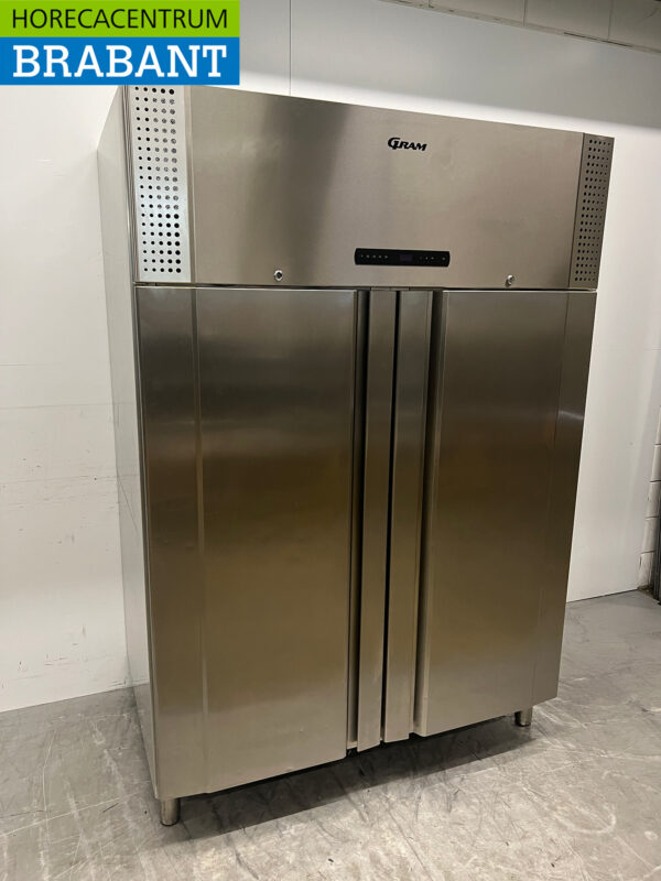 Stainless steel Gram Double door Refrigerator 1270 liters 230V Catering - Image 3