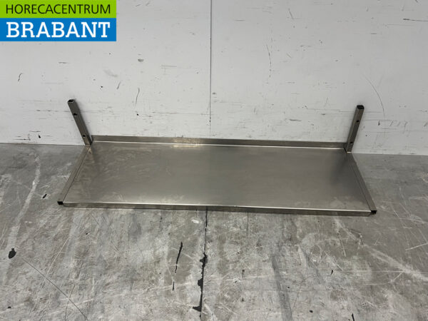 Stainless steel Wall Shelf 100.5 x 30 cm Horeca
