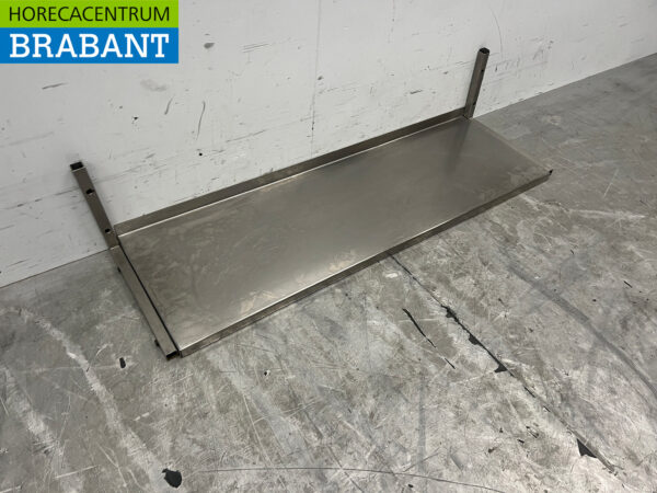 Stainless steel Wall Shelf 100.5 x 30 cm Horeca - Image 3