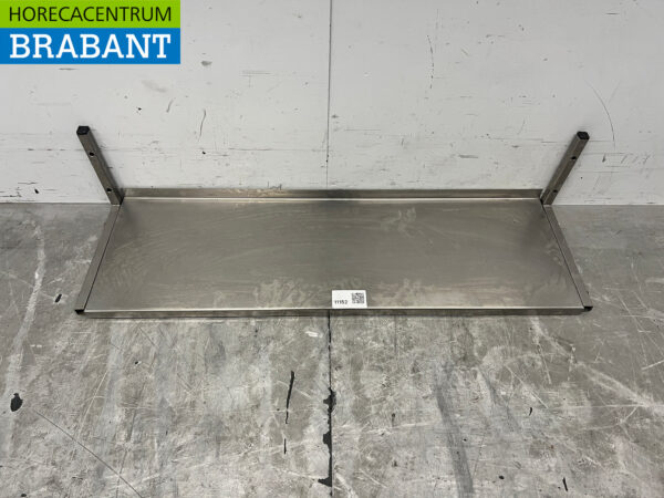Stainless steel Wall Shelf 100.5 x 30 cm Horeca