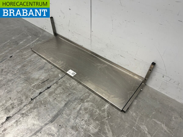 Stainless steel Wall Shelf 100.5 x 30 cm Horeca - Image 2