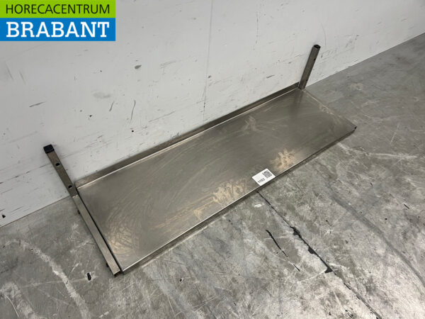 Stainless steel Wall Shelf 100.5 x 30 cm Horeca - Image 3