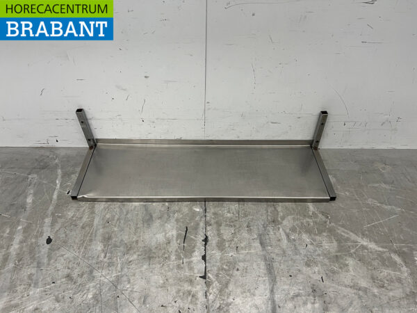 Stainless steel Wall Shelf 100.5 x 30 cm Horeca