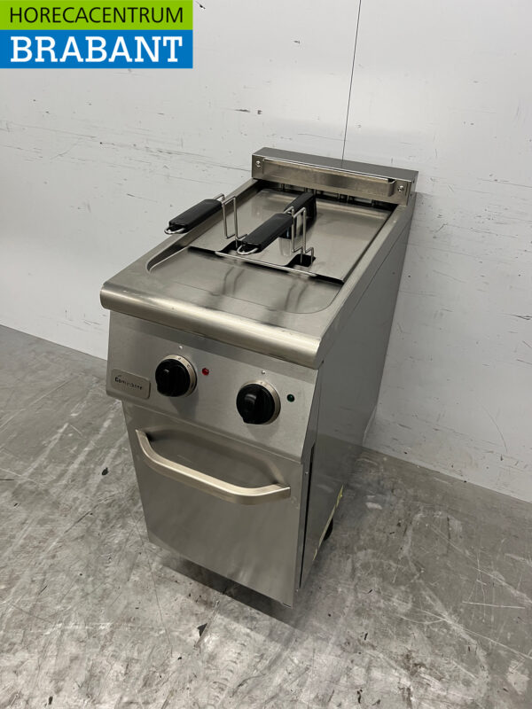 Stainless steel Combisteel fryer 18 liters 400V Horeca - Image 2