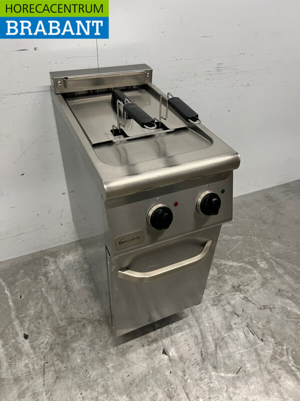 Stainless steel Combisteel fryer 18 liters 400V Horeca - Image 3