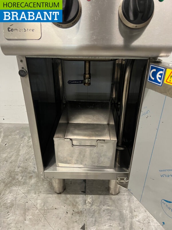 Stainless steel Combisteel fryer 18 liters 400V Horeca - Image 5