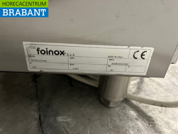 Stainless steel Foinox Hot air oven Convection oven 230V Horeca - Image 5